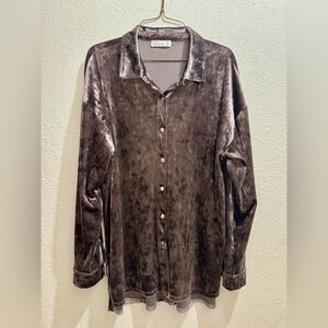 Madison Velvet Shirt